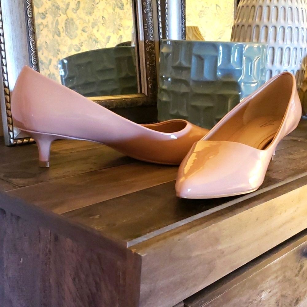 Charles David, blush tone, never worn heels. 8.5 w